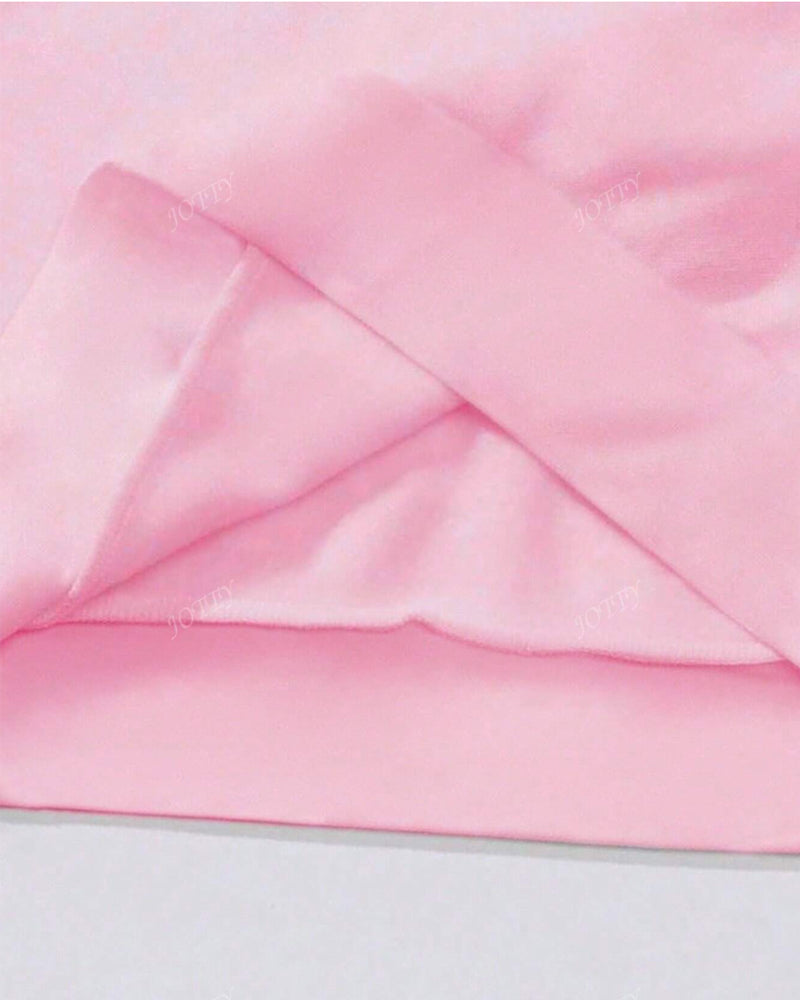 Loszittende Kerstprint Sweatshirt