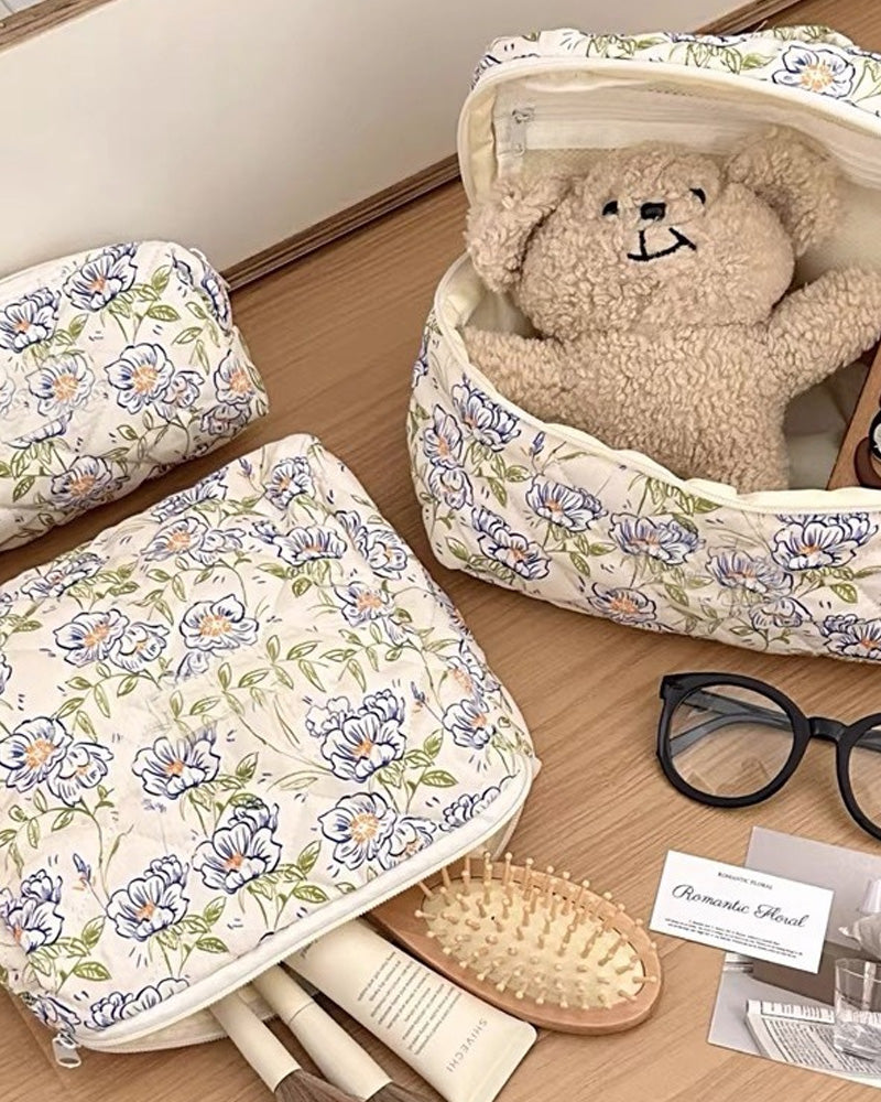 Tredelt cosmetische veskesett