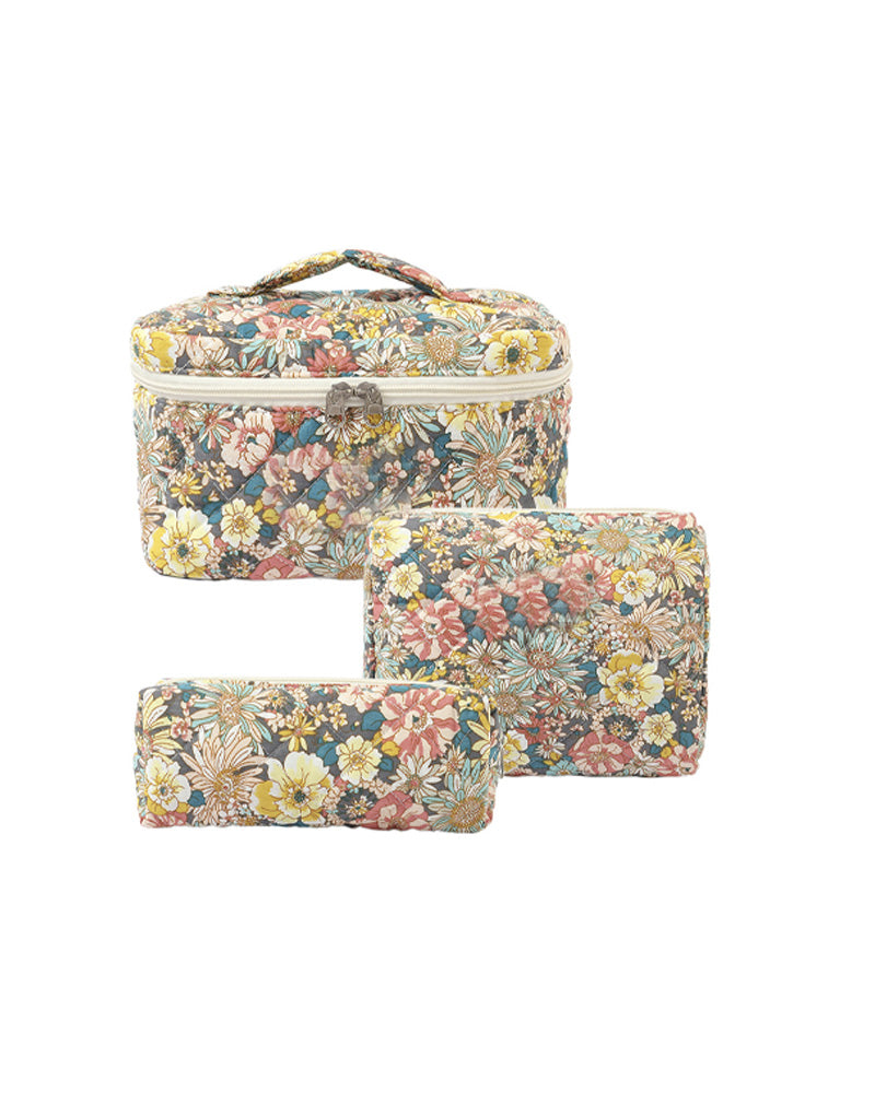 Tredelt cosmetische veskesett