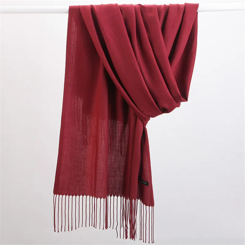 Cashmere sjaal - luxe zachte dameswrap