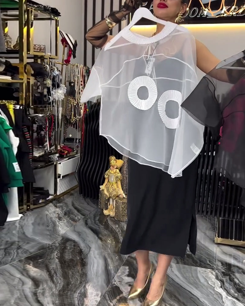 Blouse Mesh Bedekken