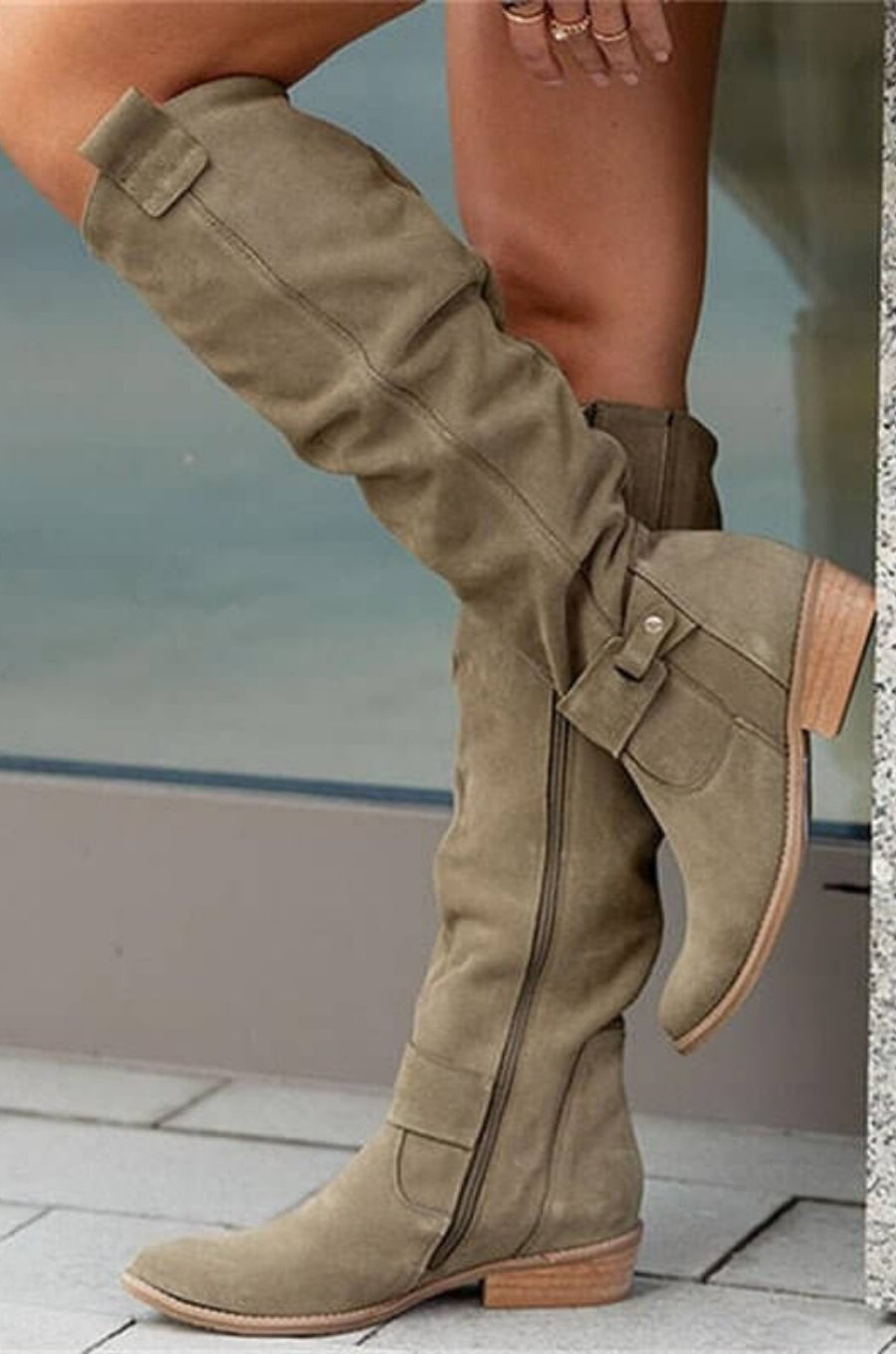 Dames Exclusief | Claire suède laarzen