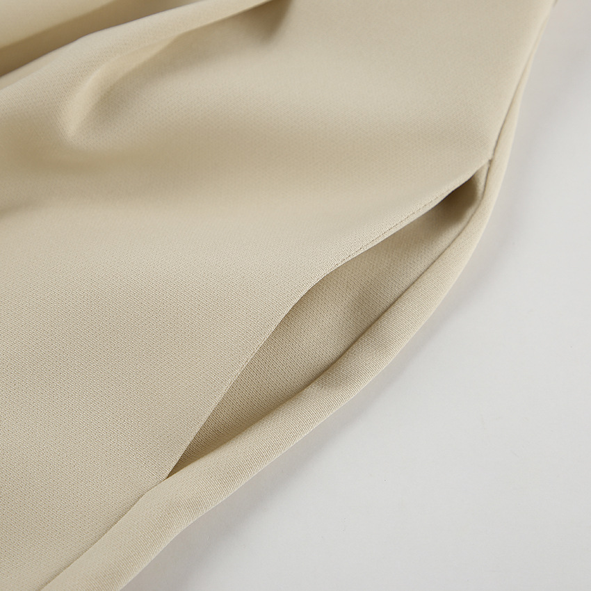 Dames brede pantalon met hoge taille - stijlvolle kantooroutfit voor elegante werklooks