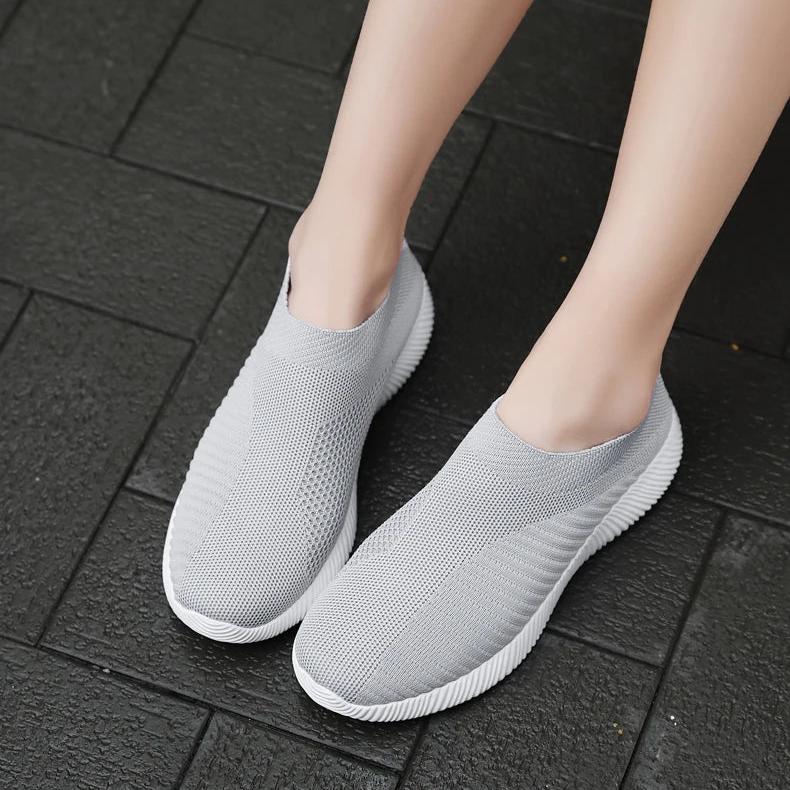 Slip-on sneakers - ademende damesschoenen voor elke dag