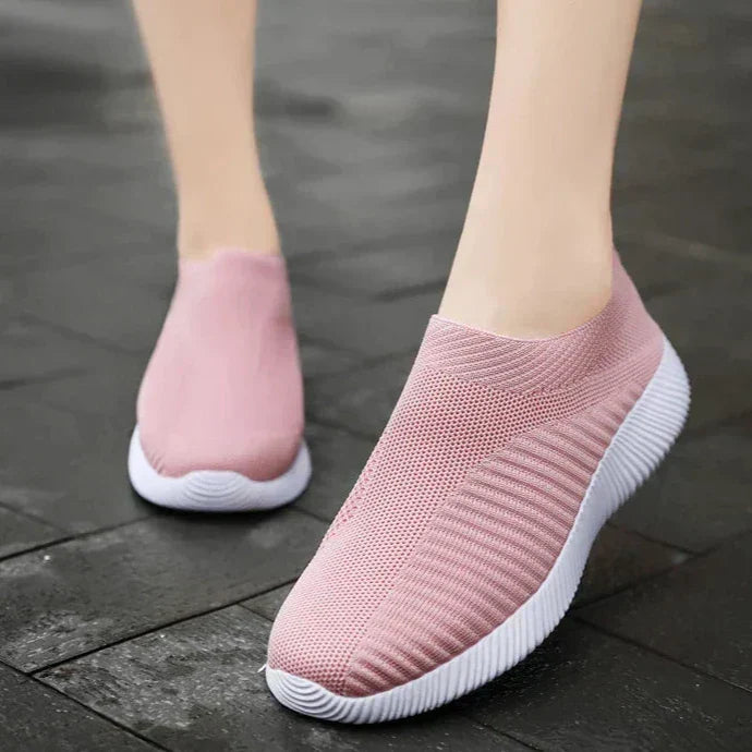 Slip-on sneakers - ademende damesschoenen voor elke dag