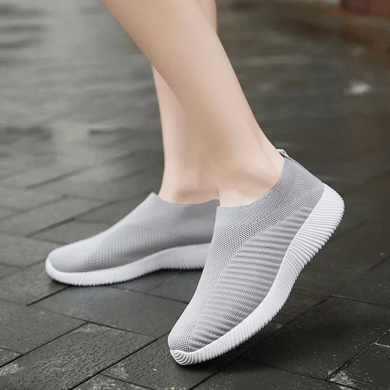 Slip-on sneakers - ademende damesschoenen voor elke dag
