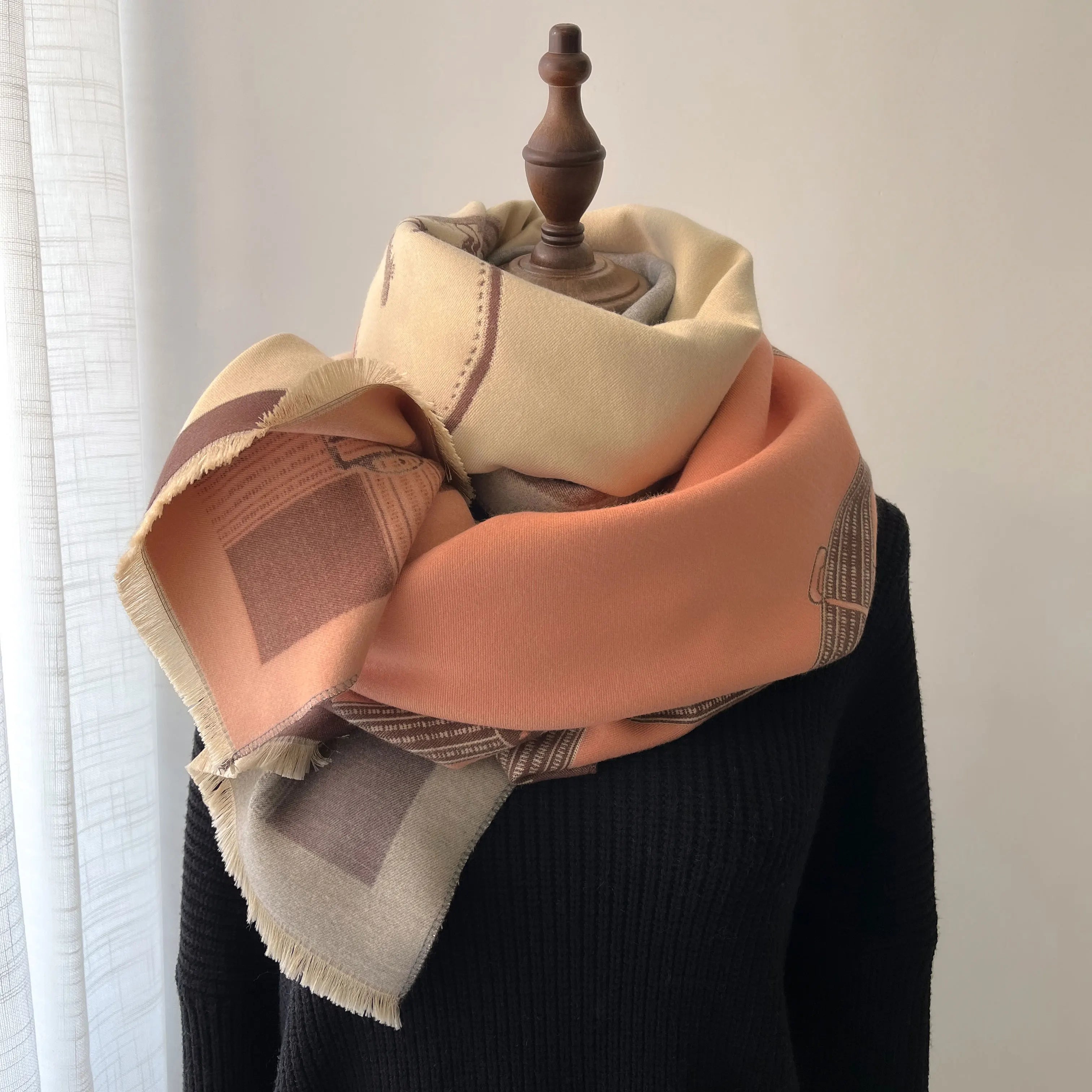 Cashmere sjaal - luxueuze winterwrap voor dames