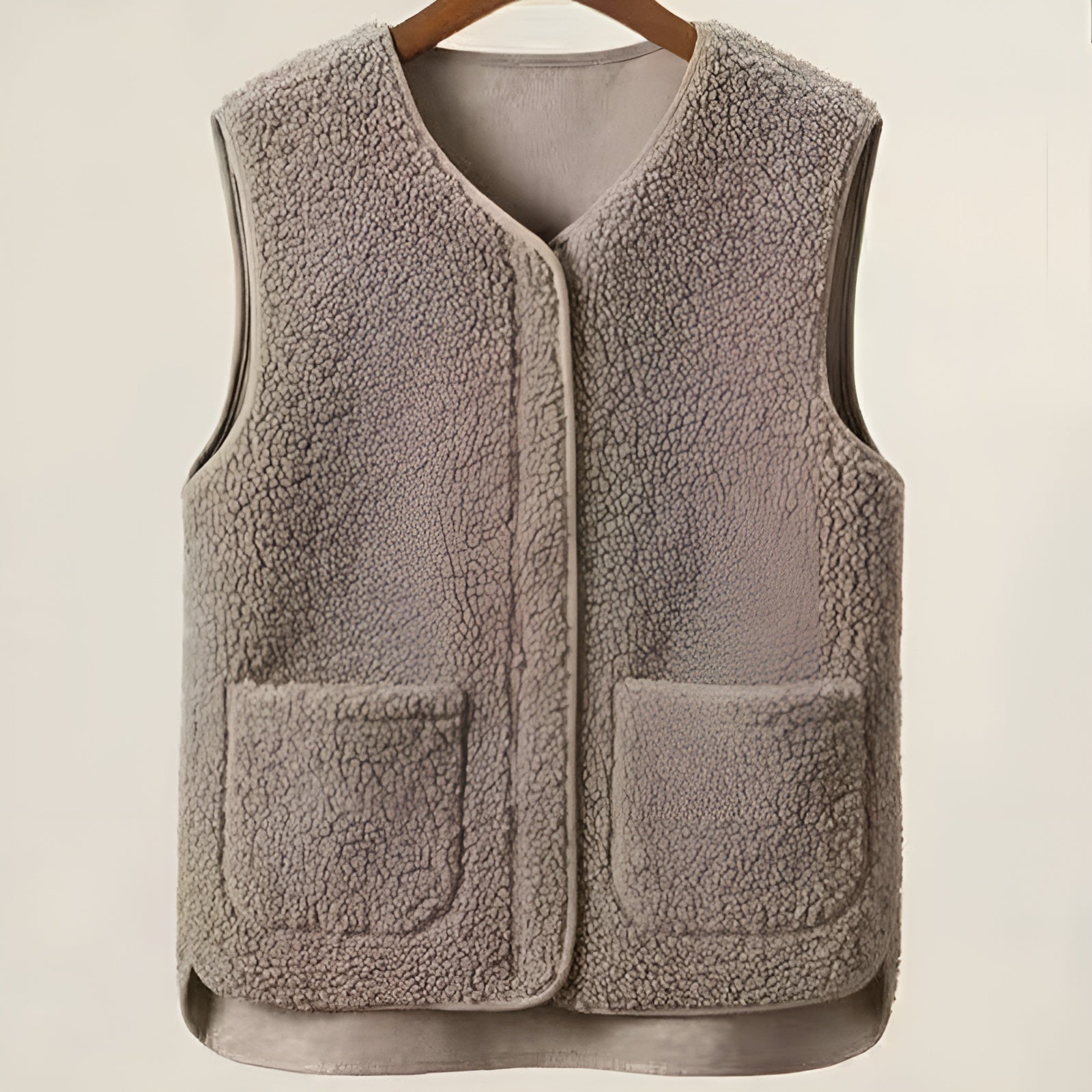 Fleece gilet - gezellige ritsvest voor dames