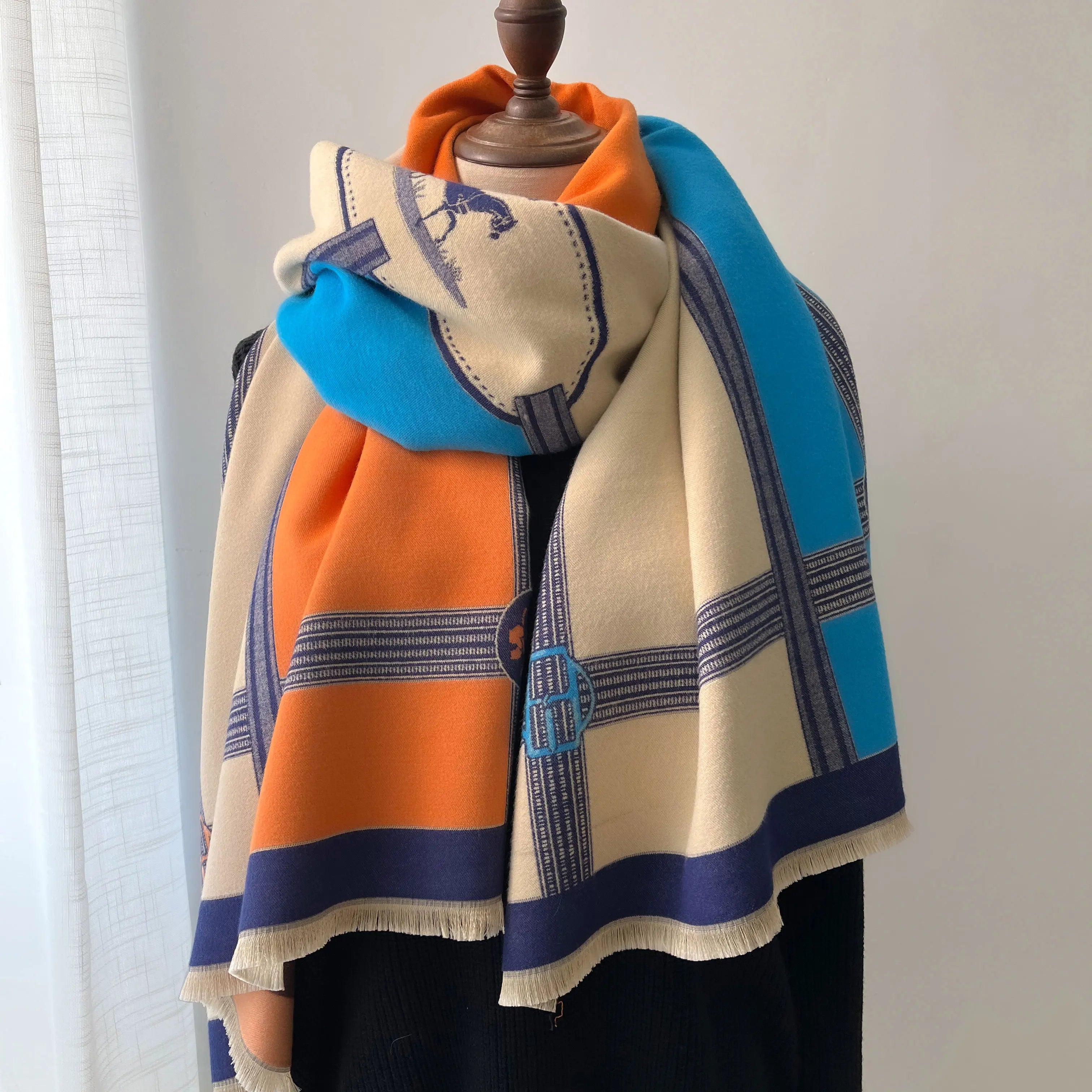 Cashmere sjaal - luxueuze winterwrap voor dames