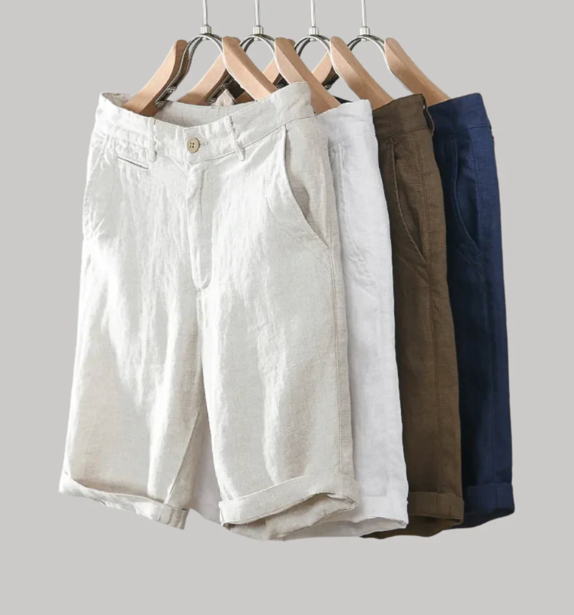 Soleil Korte Linnen Broek