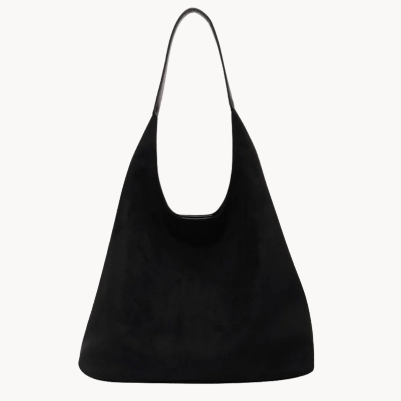 Dames suede hobo tas - stijlvolle dagelijkse tote voor werk en vrije tijd