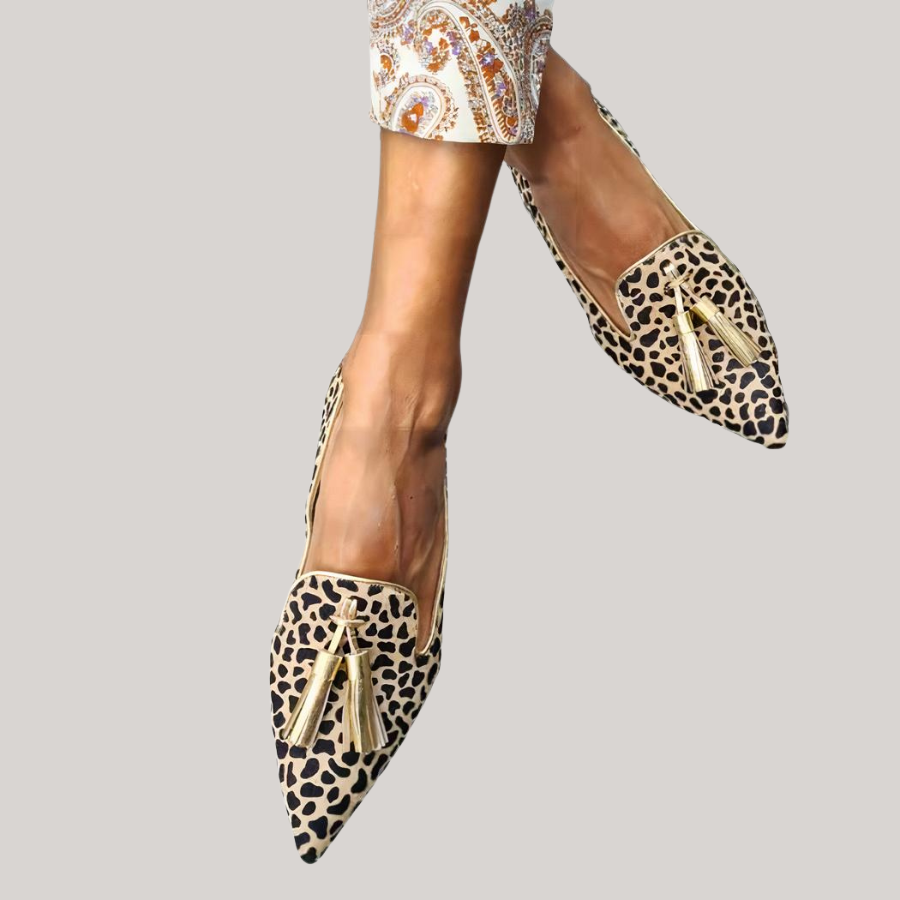 Leopard Dames Loafer