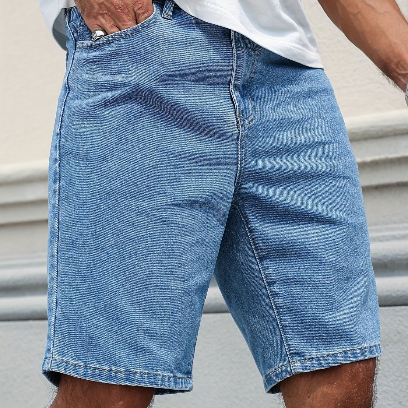 Alvento Denim Korte Broek