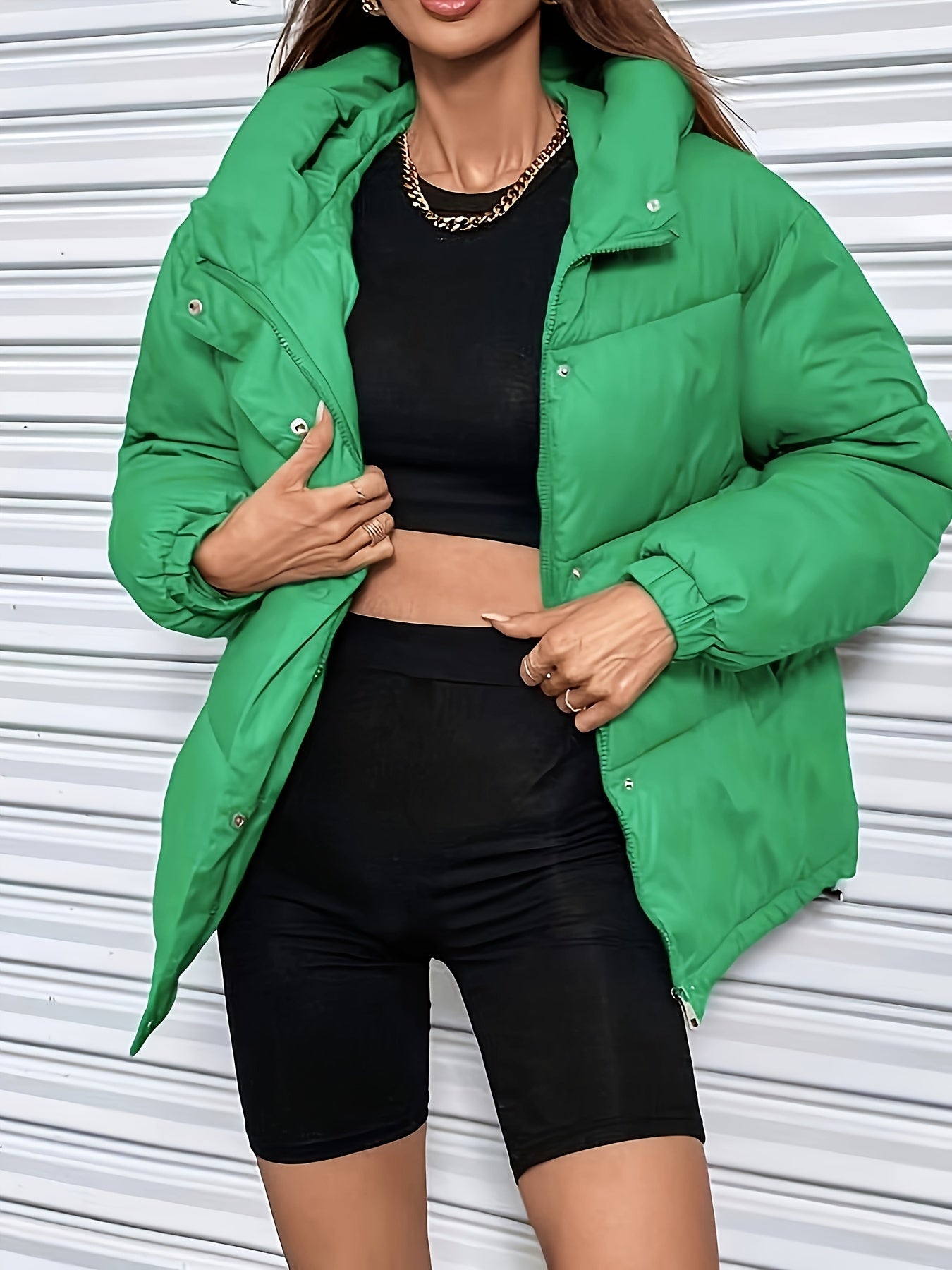 Puffer winterjas voor dames - lichtgewicht donsjas