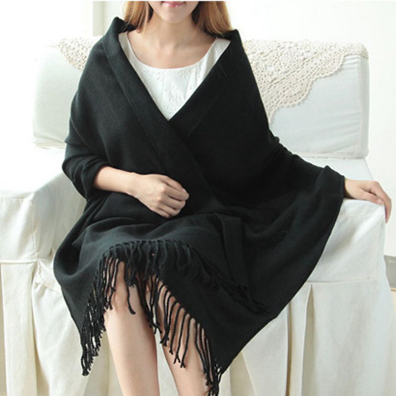 Kasjmier sjaal - luxueuze warme omslagdoek voor dames