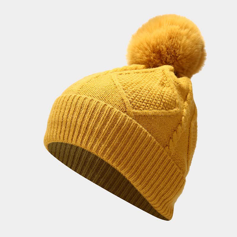 3-delige gebreide accessoireset - stijlvolle dames muts, sjaal en handschoenen