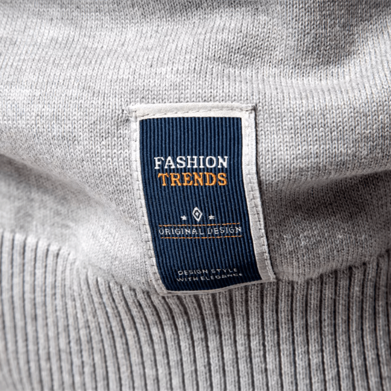 Daan I Pullover met zip