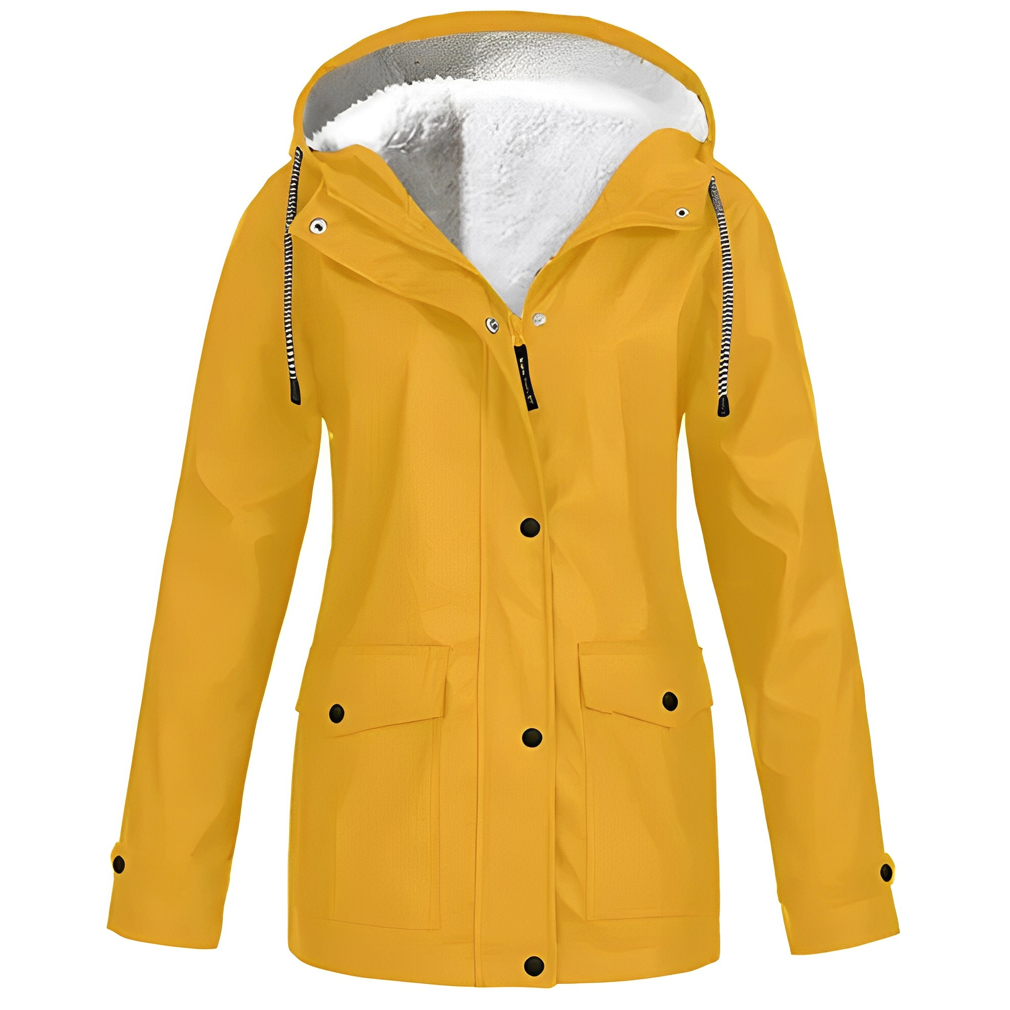 Waterdichte fleece-gevoerde jas - functionele damesouterwear