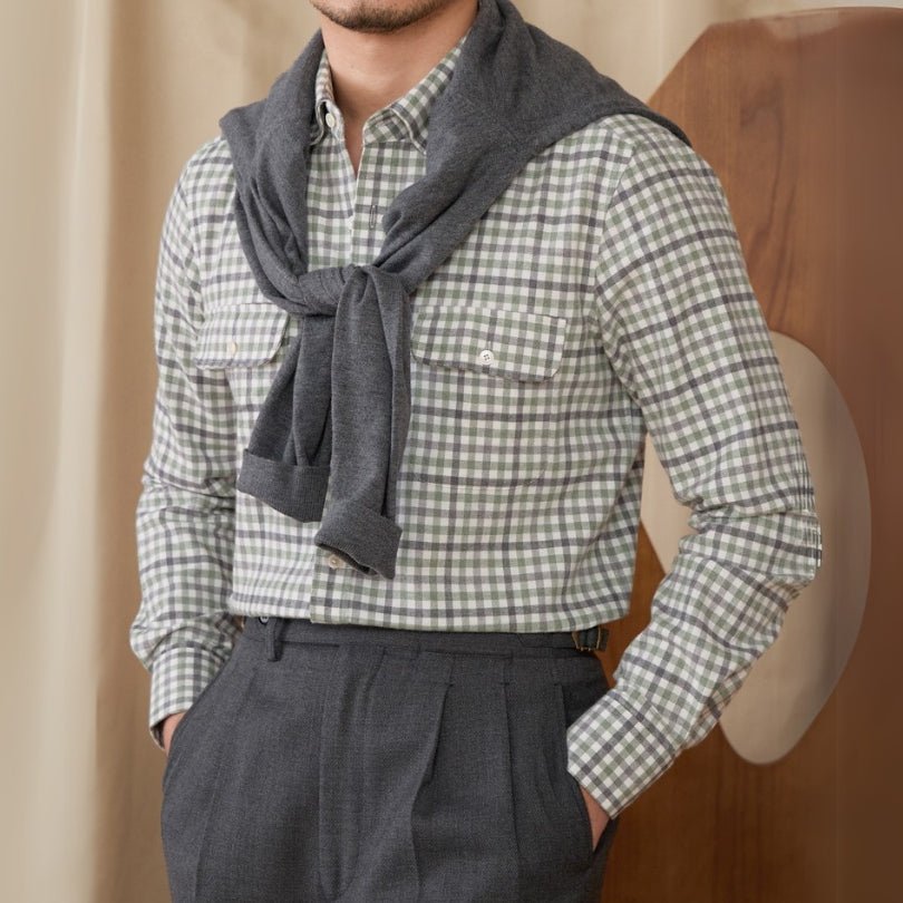 Indomito Katoenen Shirt - Bos Ruit