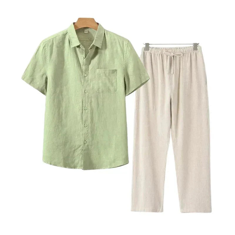 Juvana - Linnen Combo Korte Mouw