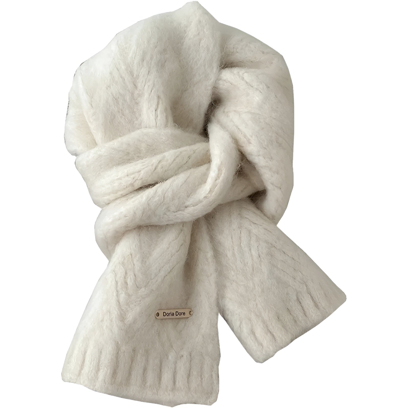 Luxe winter sjaal - zachte wolblend dameswrap