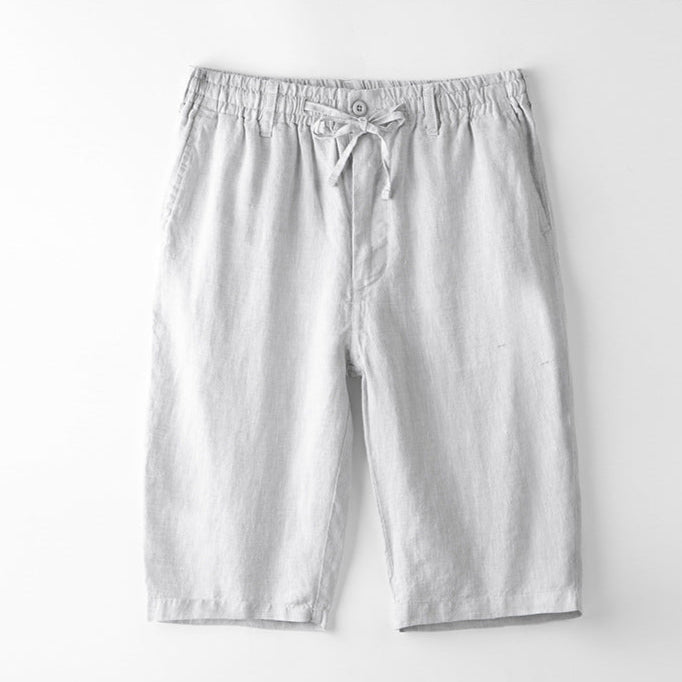 Positano - Linnen Drawstring Shorts