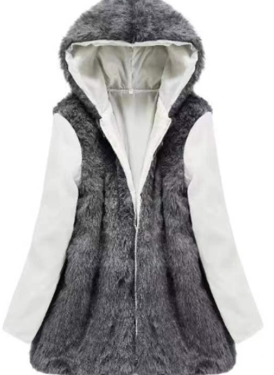 Winterjas - trendy dames parka met faux fur voering