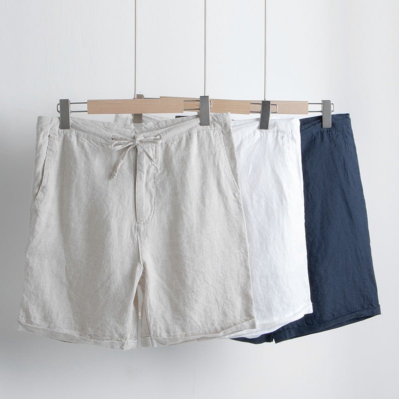 Sunseeker - Linnen Drawstring Shorts