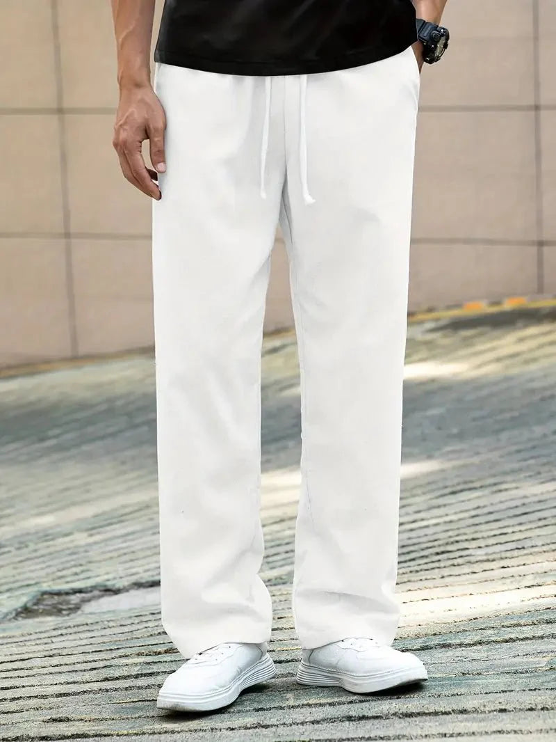 Valerio Casual Linnen Zomerbroek