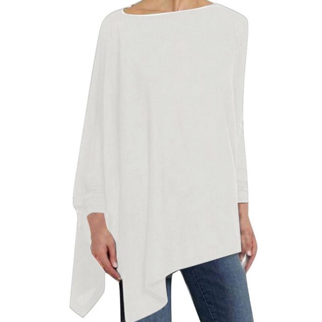 Dames oversized top - stijlvolle lange mouw tuniek voor dagelijks gebruik